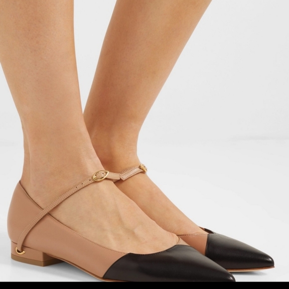 JENNIFER CHAMANDI 'Lorenzo 20' Leopard Print Calf Hair/Leather Ballet Flats - Picture 2 of 12